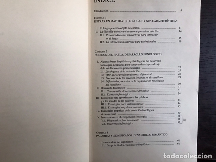 Libros de segunda mano: Desarrollo del lenguaje. Rosa Ana Clemente - Foto 2