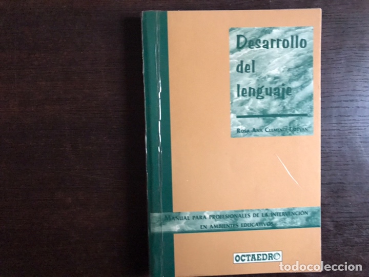 Libros de segunda mano: Desarrollo del lenguaje. Rosa Ana Clemente - Foto 1