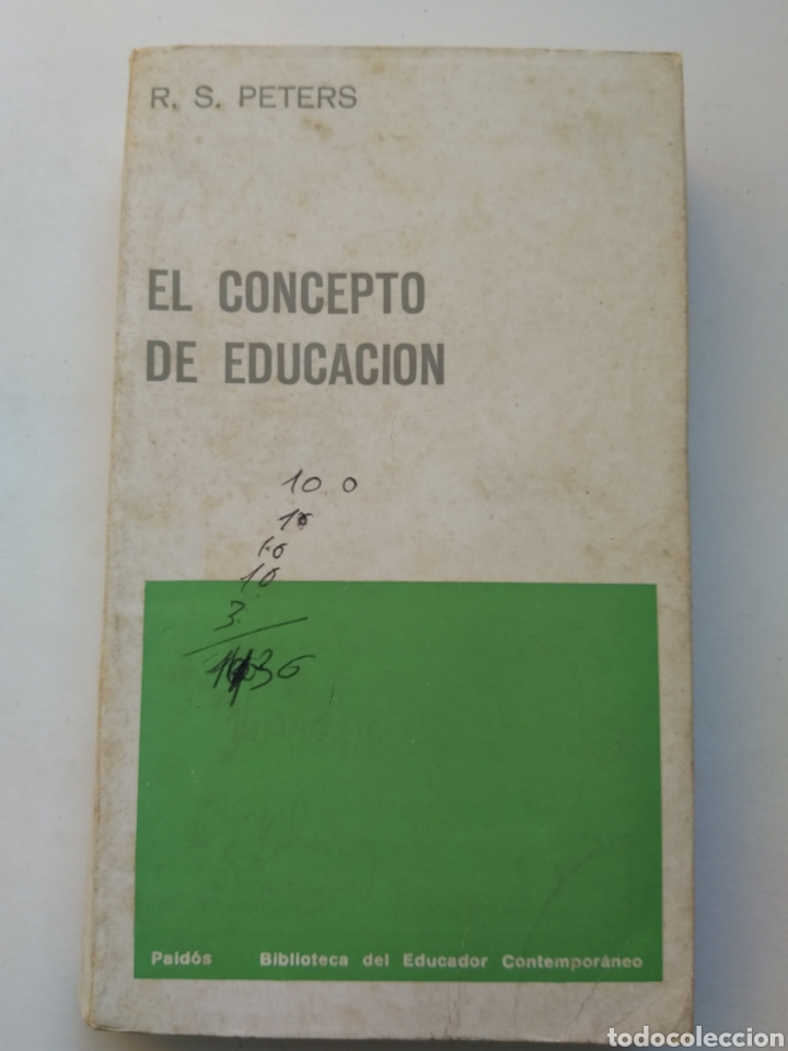 Libros de segunda mano: EL CONCEPTO EDUCATIVO/R.S. PETERS