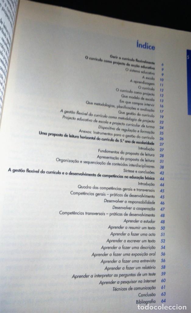 Libros de segunda mano: O Professor e o Curr&iacute;culo - Globalizar; Integrar; Flexibilizar - Foto 3