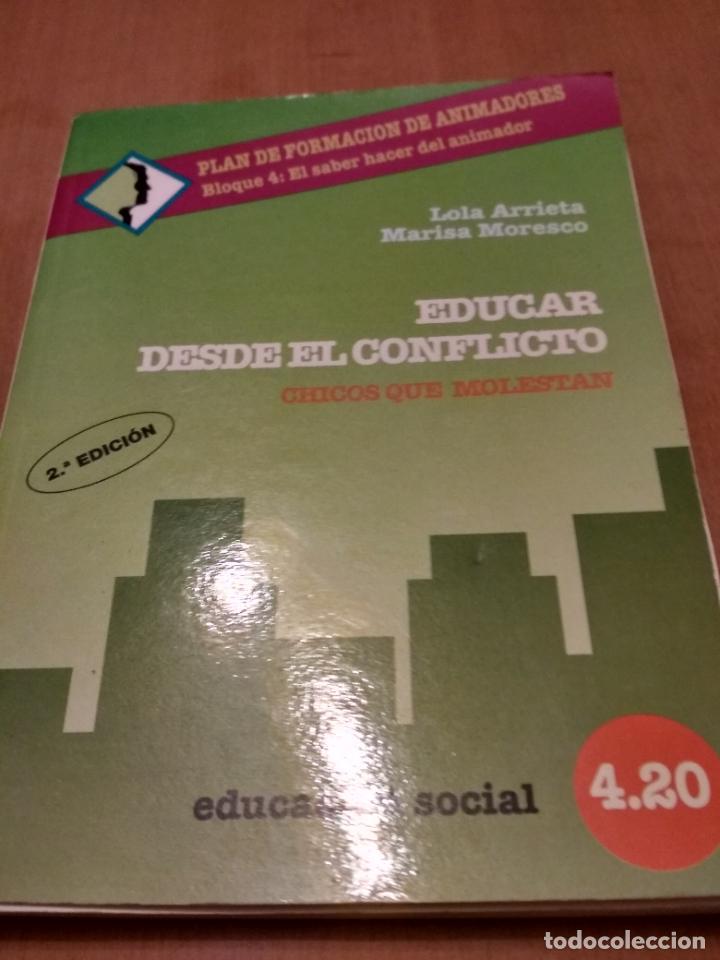 Libros de segunda mano: Educar desde el conflicto - Foto 1