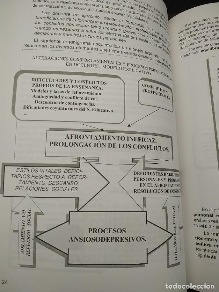 Libros de segunda mano: PREVENCI&Oacute;N DEL ESTR&Eacute;S PROFESIONAL DOCENTE - Foto 3