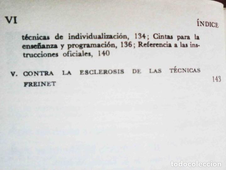 Libros de segunda mano: T&eacute;cnicas Freinet de la escuela moderna (Celest&iacute;n Freinet) 1978 - Foto 5