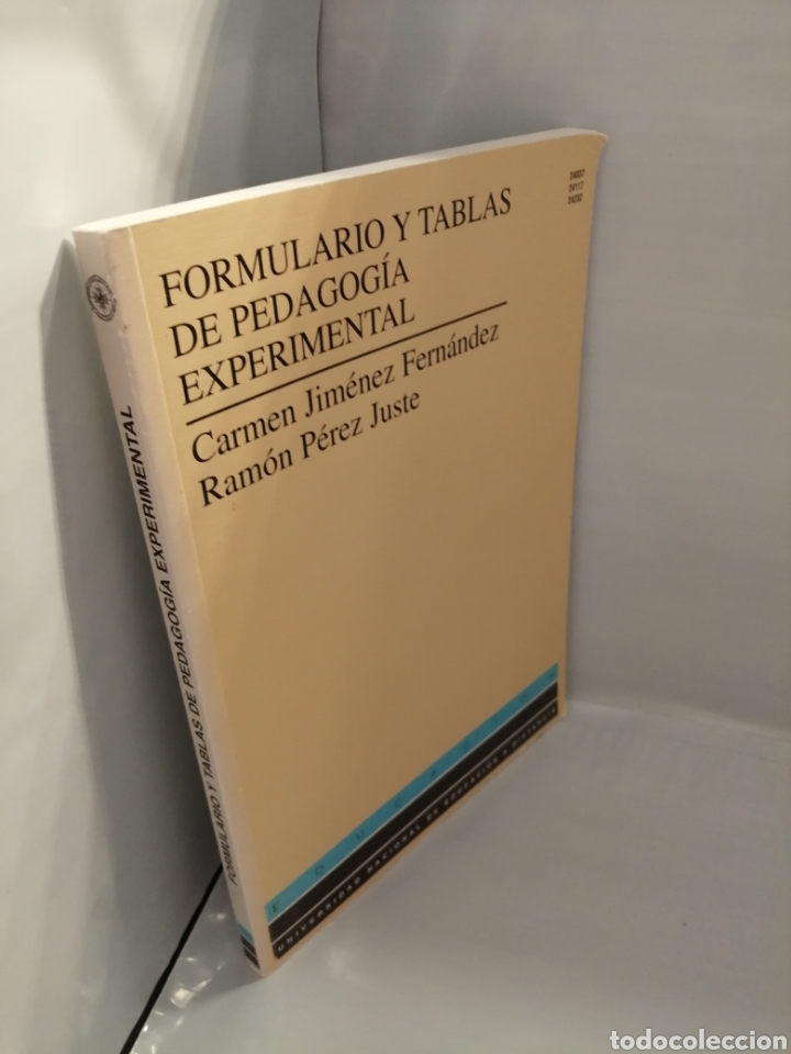 Libros de segunda mano: Formulario y tablas de Pedagog&iacute;a Experimental (edici&oacute;n 2002) - Foto 3