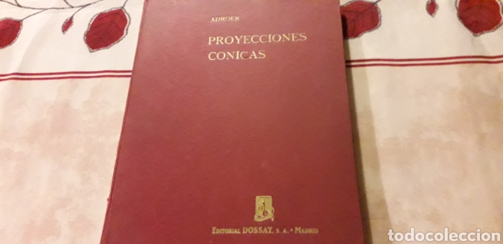 Libros de segunda mano: PROYECCIONES C&Oacute;NICAS, ADROER, - Foto 1