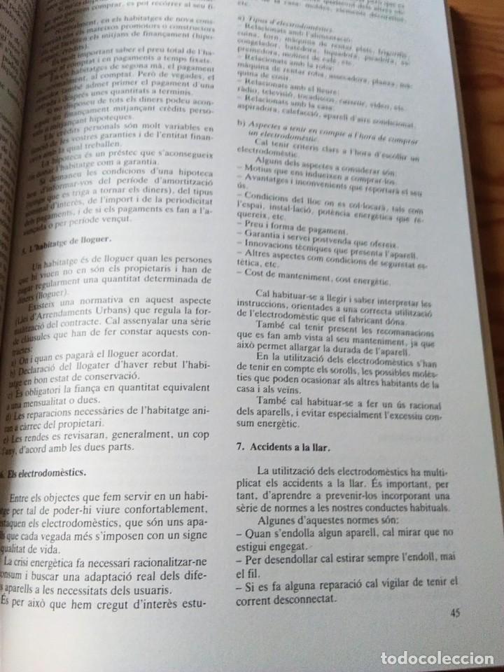 Libros de segunda mano: LEDUCACI&Oacute; PER AL CONSUM A LESCOLA. 1987 - Foto 3