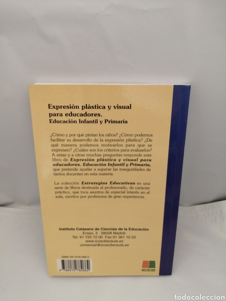 Libros de segunda mano: Expresi&oacute;n pl&aacute;stica y visual para educadores (Primera edici&oacute;n) - Foto 2