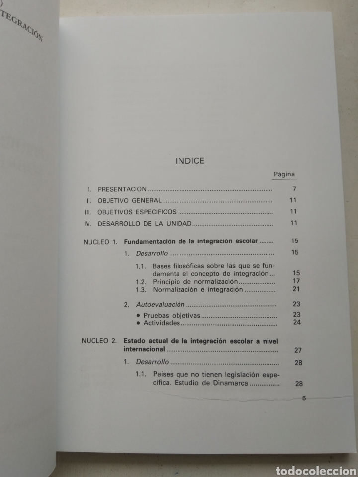 Libros de segunda mano: EXPERIENCIAS Y ESTUDIOS SOBRE INTEGRACI&Oacute;N - Foto 3