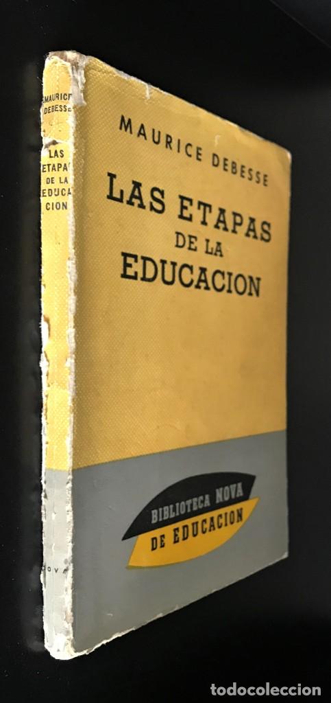 Libros de segunda mano: Las etapas de la educacion de Maurice Debesse - Foto 4