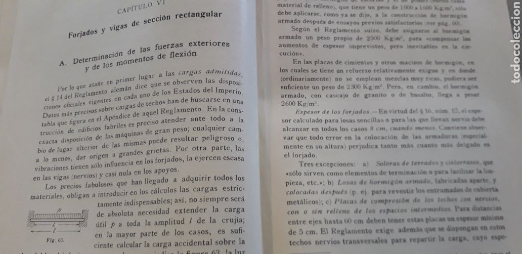 Libros de segunda mano: CONSTRUCCIONES DE HORMIG&Oacute;N, C. KERSTEN, - Foto 3