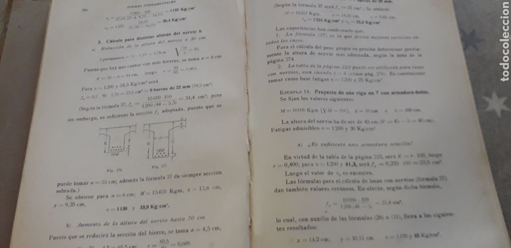 Libros de segunda mano: CONSTRUCCIONES DE HORMIG&Oacute;N, C. KERSTEN, - Foto 4