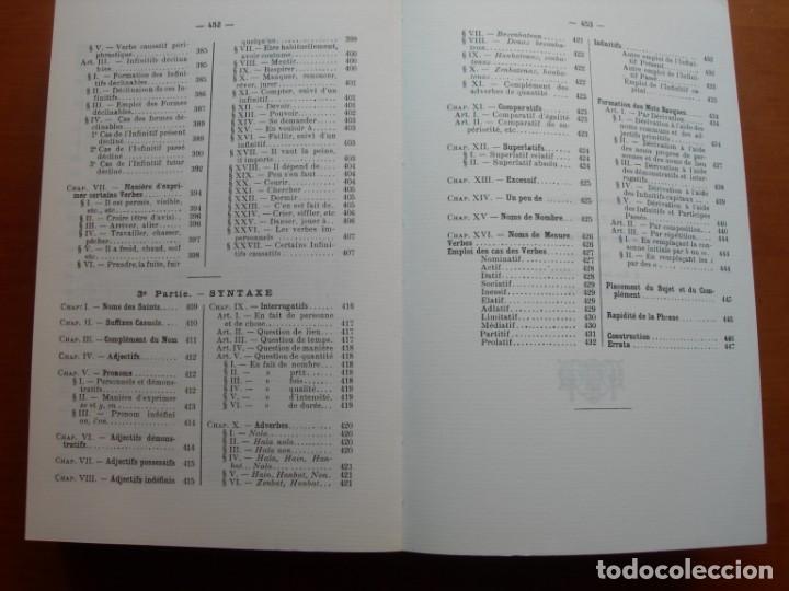 Libros de segunda mano: GRAMMAIRE BASQUE / DIALECTE LABOURDIN / ITHURRY / CUR&Eacute; DE SARE / EUSKERA - FRANC&Eacute;S - Foto 4