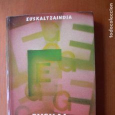 Libri di seconda mano: EUSKAL GRAMATIKA / LEHHEN URRATSAK - II / EUSKALTZAINDIA