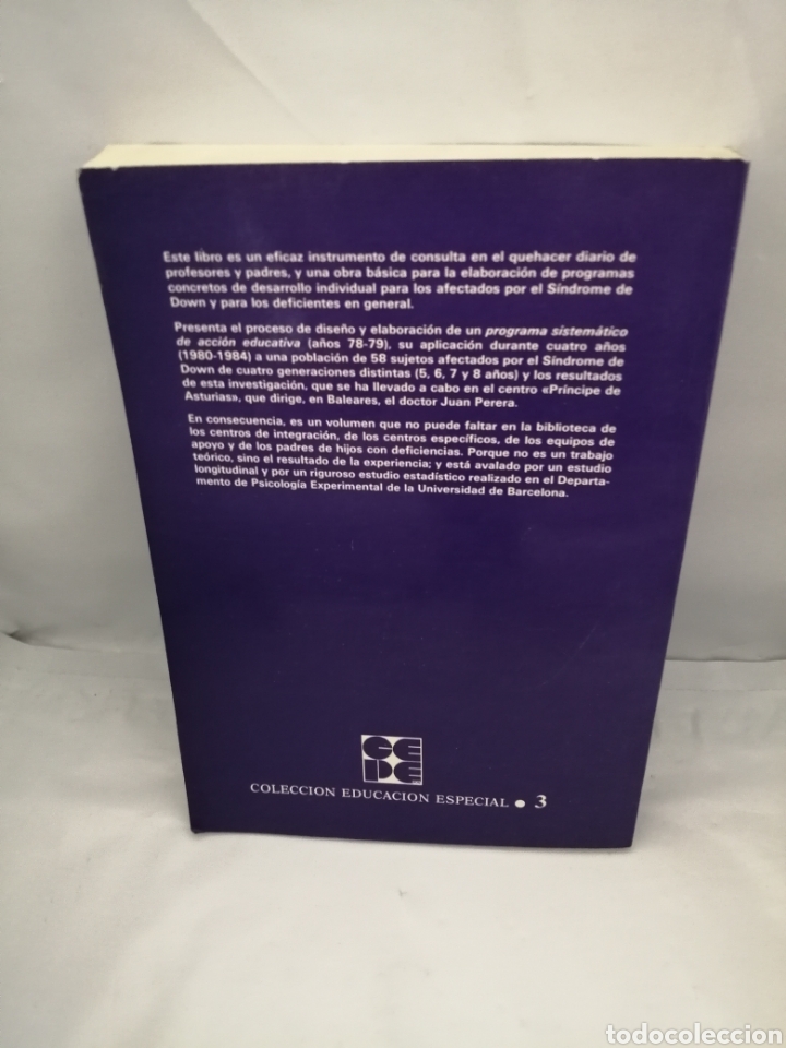 Libros de segunda mano: EL S&Iacute;NDROME DE DOWN: PROGRAMA DE ACCI&Oacute;N EDUCATIVA - Foto 2