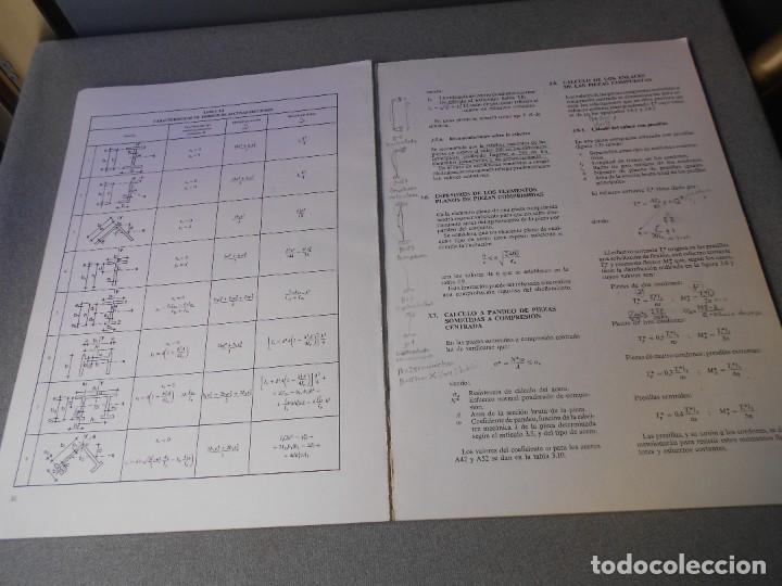 Libros de segunda mano: CALCULO DE ESTRUCTURAS DE ACERO LAMINADO EN EDIFICACION - Foto 4