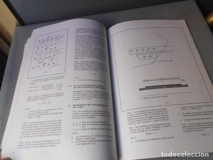 Libros de segunda mano: CALCULO DE ESTRUCTURAS DE ACERO LAMINADO EN EDIFICACION - Foto 6