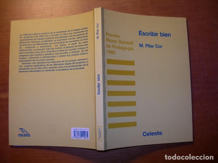 Libros de segunda mano: ESCRIBIR BIEN / M. PILAR COR - Foto 1