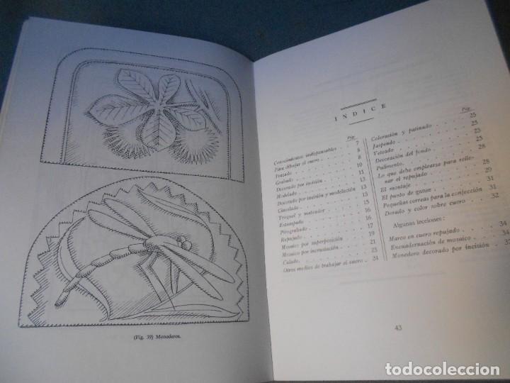 Libros de segunda mano: DECORACION ARTISTICA DEL CUERO - Foto 5