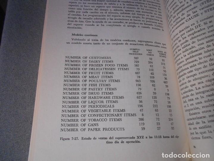 Libros de segunda mano: TECNICAS DE SIMULACION EN COMPUTADORES - Foto 3