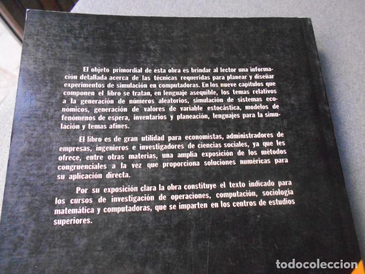 Libros de segunda mano: TECNICAS DE SIMULACION EN COMPUTADORES - Foto 4