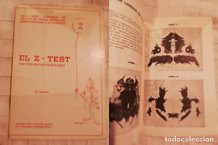 Libros de segunda mano: Z-TEST, EL. (TEST PROYECTIVO DE ZULLIGER) - Foto 1