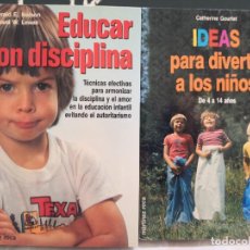 Libros de segunda mano: NIÑOS EDUCAR Y DIVERTIR-DOS LIBROS PEDAGOGIA MARTÍNEZ ROCA - ENVÍO CERTIF 4,99