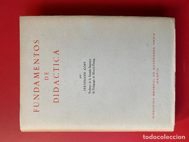 Libros de segunda mano: Fundamentos de did&aacute;ctica - KOPP Ferdinand - Foto 1