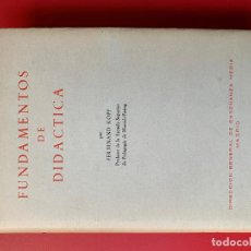 Libros de segunda mano: FUNDAMENTOS DE DIDÁCTICA - KOPP FERDINAND. Lote 300599008