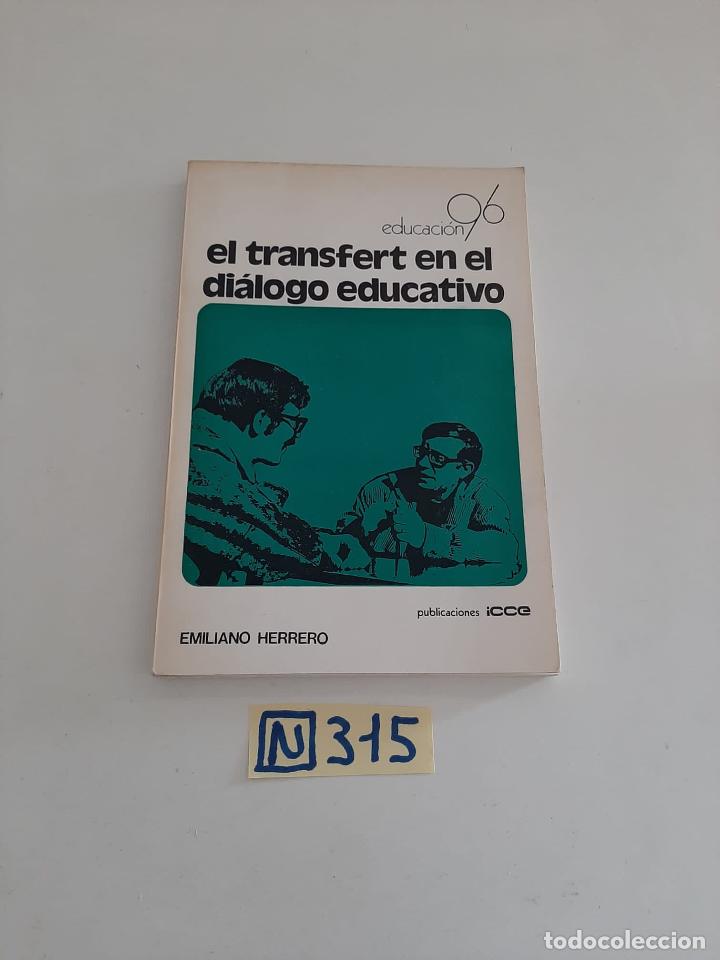 Libros de segunda mano: El transfert en el di&aacute;logo educativo - Foto 1