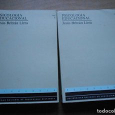 Libros de segunda mano: 2 LIBROS I Y II PSICOLOGIA EDUCACIONAL UNED