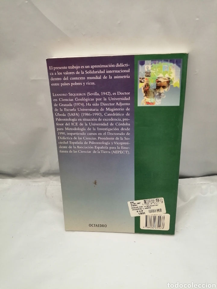 Libros de segunda mano: EDUCAR PARA LA SOLIDARIDAD (PRIMERA EDICI&Oacute;N) - Foto 2