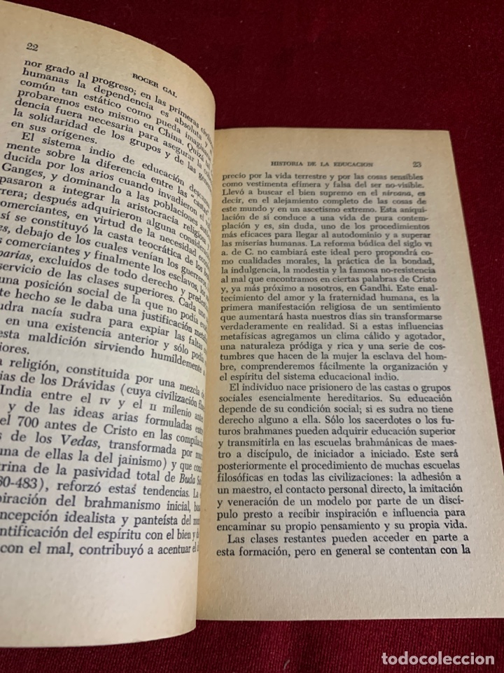 Libros de segunda mano: Historia de la educaci&oacute;n. Roger Gal. - Foto 4
