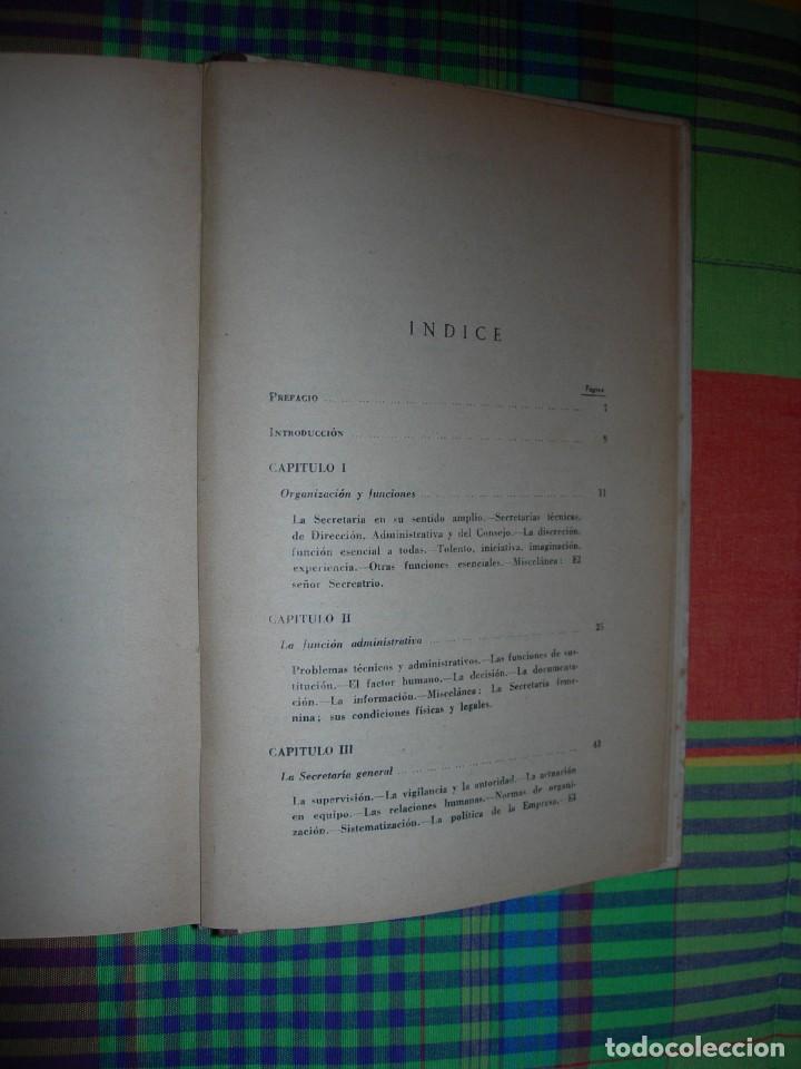 Libros de segunda mano: LA SECRETAR&Iacute;A / A.CARPINTIER - Foto 2