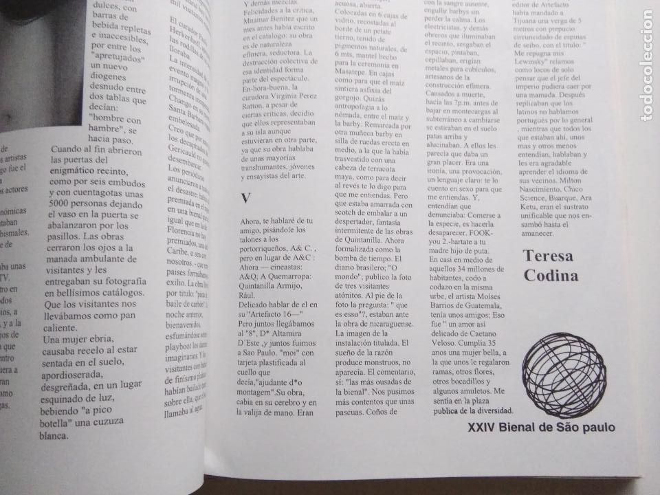 Libros de segunda mano: LIBRO REVISTA ARTEFACTO 16/17 - Foto 13