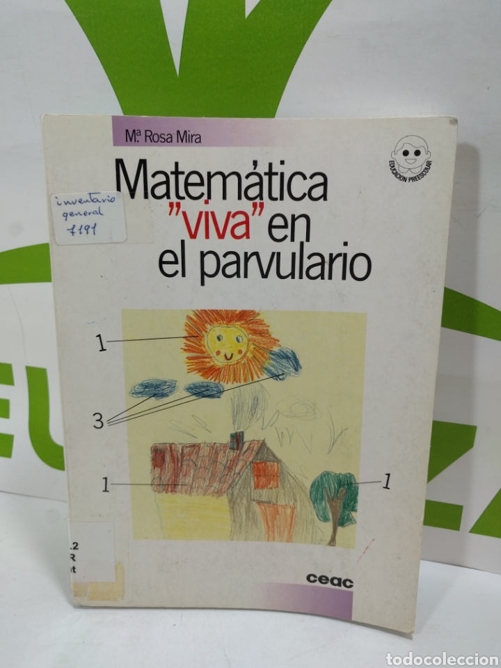 Libros de segunda mano: Matem&aacute;tica viva en el parvulario. Ceac. - Foto 1
