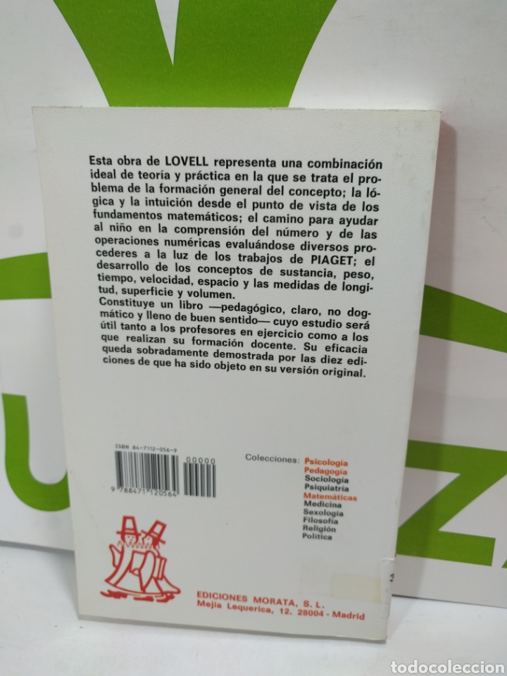 Libros de segunda mano: Desarrollo de los conceptos b&aacute;sicos matem&aacute;ticos y cient&iacute;ficos en los ni&ntilde;os. Morata - Foto 3