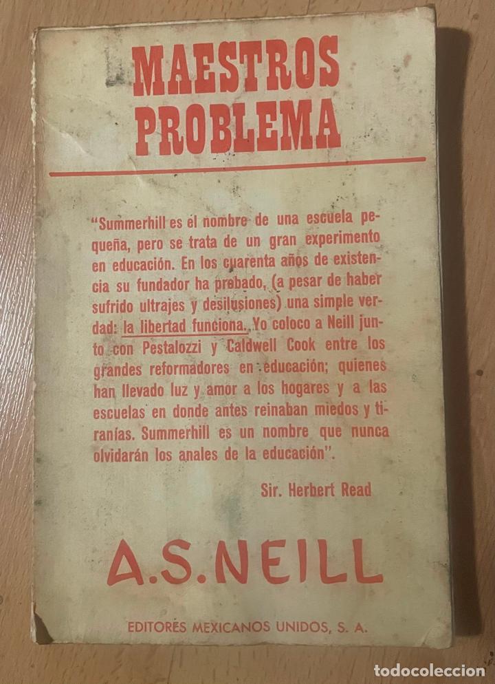 Libros de segunda mano: MAESTROS PROBLEMA, A.S Neill - Foto 1