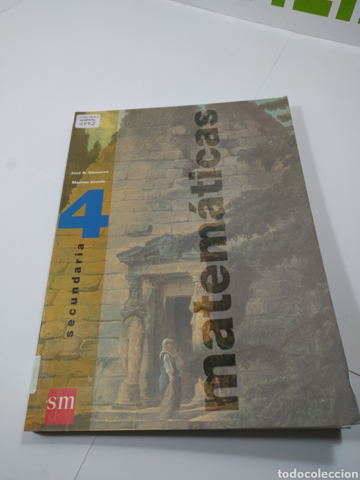Libros de segunda mano: Matem&aacute;ticas 4. S M. Secundaria. 2 tomos. - Foto 2