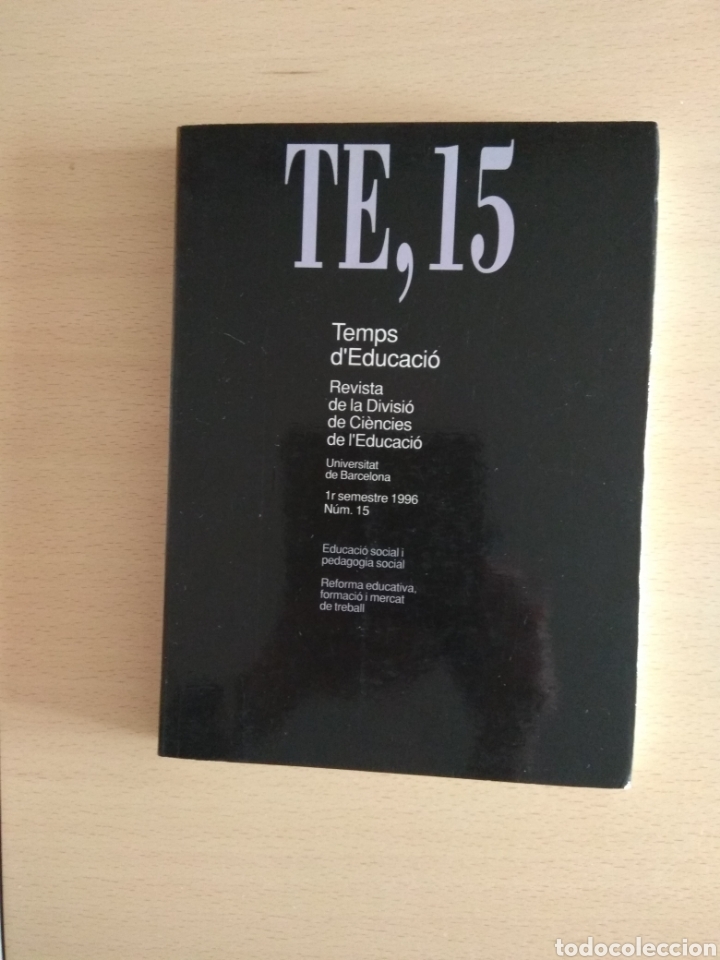 Libros de segunda mano: Temps deducaci&oacute;. Llibre - Foto 1