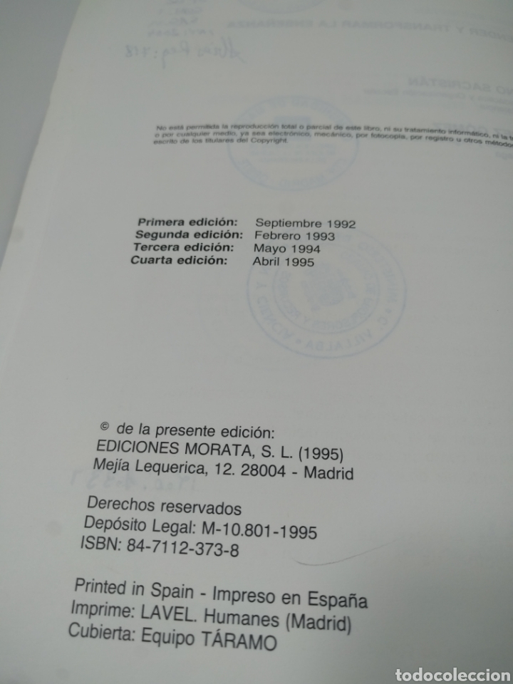 Libros de segunda mano: Comprender y transformar la ense&ntilde;anza. Cuarta edici&oacute;n. Morata. - Foto 6