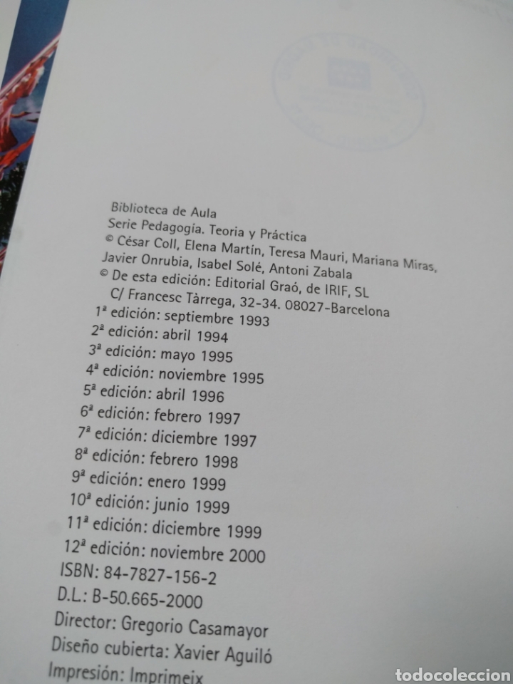 Libros de segunda mano: El constructivismo en el aula. Grao. - Foto 3