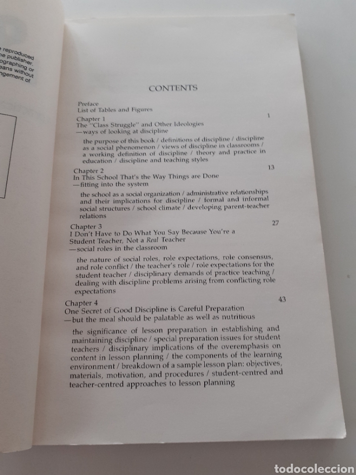Libros de segunda mano: Quiet Please, a practical guide to classroom discipline, Alan Bowd 1982 - Foto 4