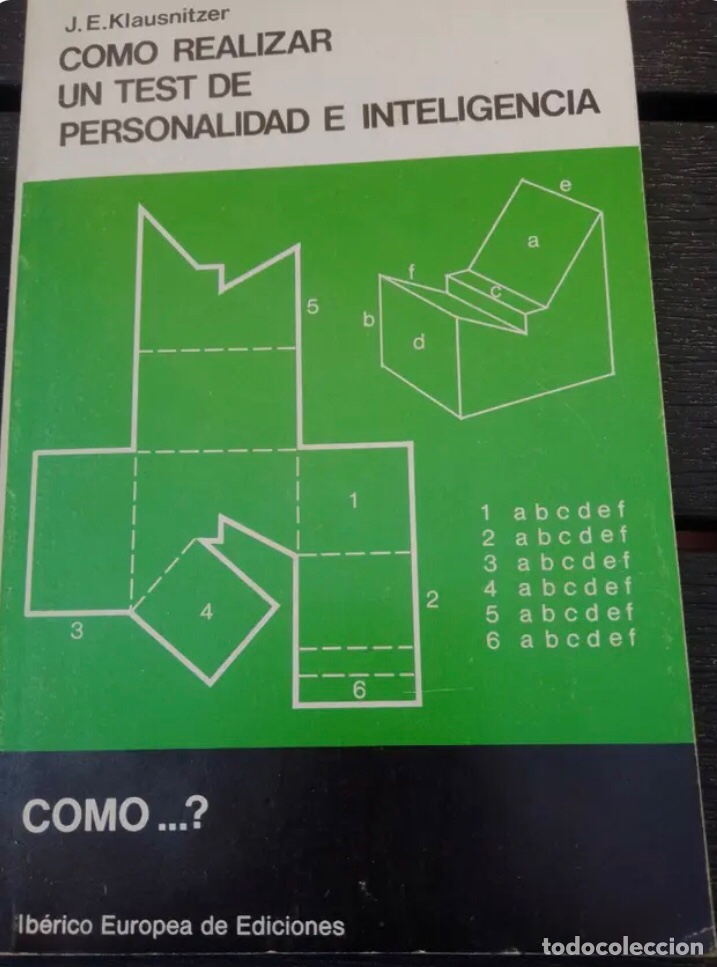 Libros de segunda mano: COMO REALIZAR UN TEST DE PERSONALIDAD/INTELIGENCIA - Foto 1