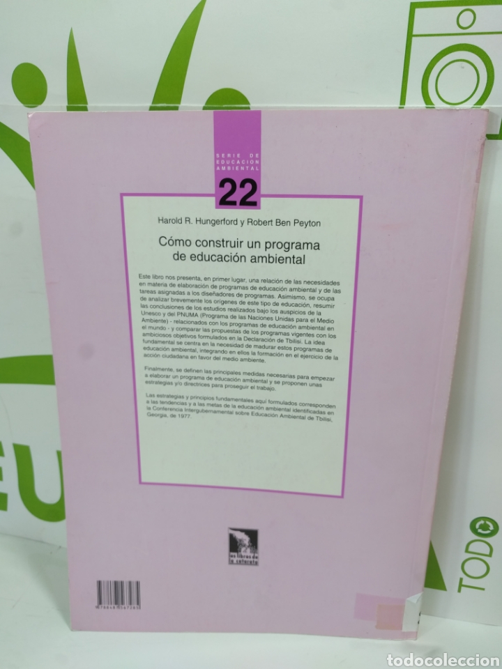 Libros de segunda mano: C&oacute;mo construir un programa de educaci&oacute;n ambiental. Programa intenacional de educaci&oacute;n ambiental. - Foto 2