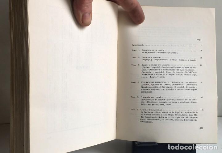 Libros de segunda mano: DID&Aacute;CTICA DE LA LENGUA ESPA&Ntilde;OLA. Ram&oacute;n Esquer Torres - Foto 6
