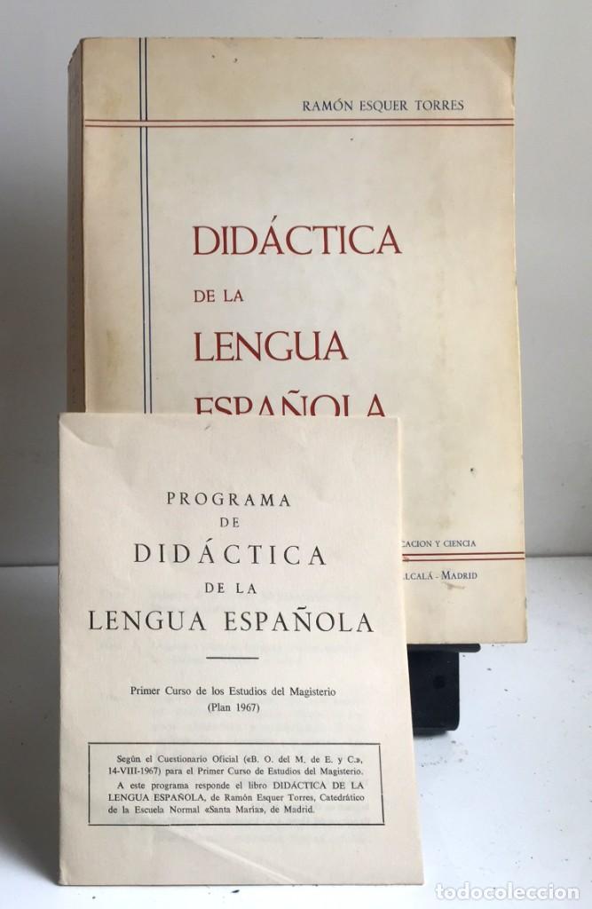 Libros de segunda mano: DID&Aacute;CTICA DE LA LENGUA ESPA&Ntilde;OLA. Ram&oacute;n Esquer Torres - Foto 10