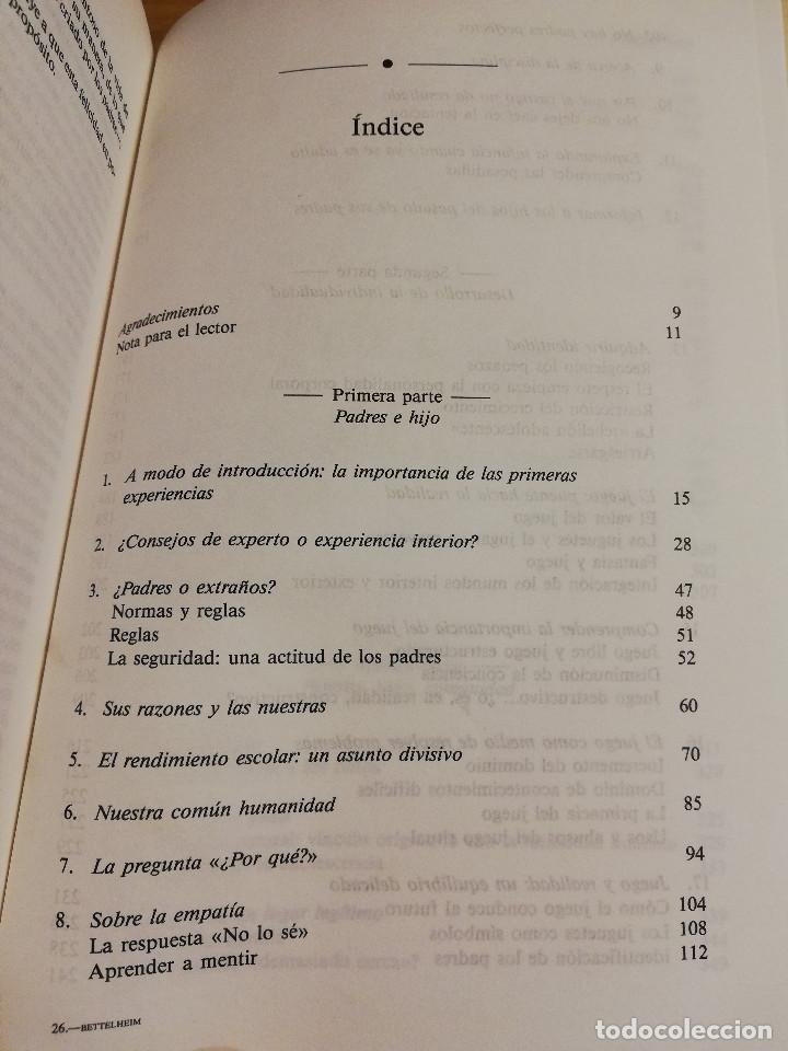Libros de segunda mano: NO HAY PADRES PERFECTOS (BRUNO BETTELHEIM) - Foto 3