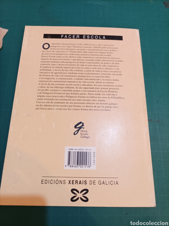 Libros de segunda mano: T&Eacute;CNICAS FREINET DA ESCOLA MODERNA .CELESTIN FREINET 1997 - Foto 2