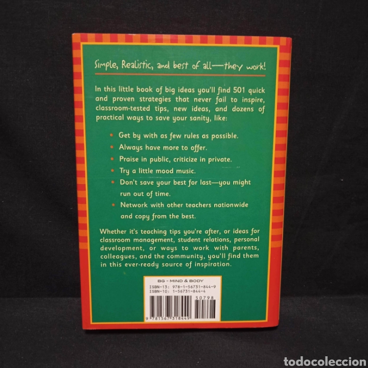 Libros de segunda mano: 501 TIPS FOR TEACHERS - ROBERT D RAMSEY ED D - MJF - Foto 2