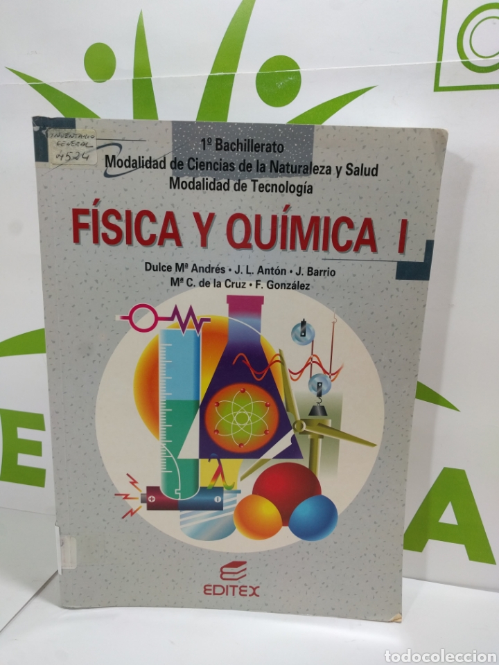 Libros de segunda mano: F&iacute;sica y qu&iacute;mica 1. Editex. - Foto 1